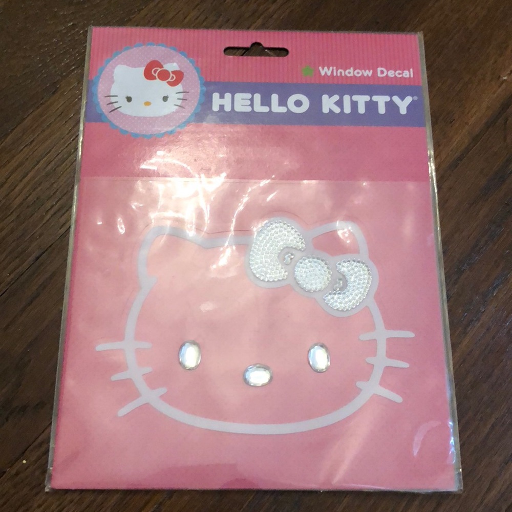 Hello kitty window decal